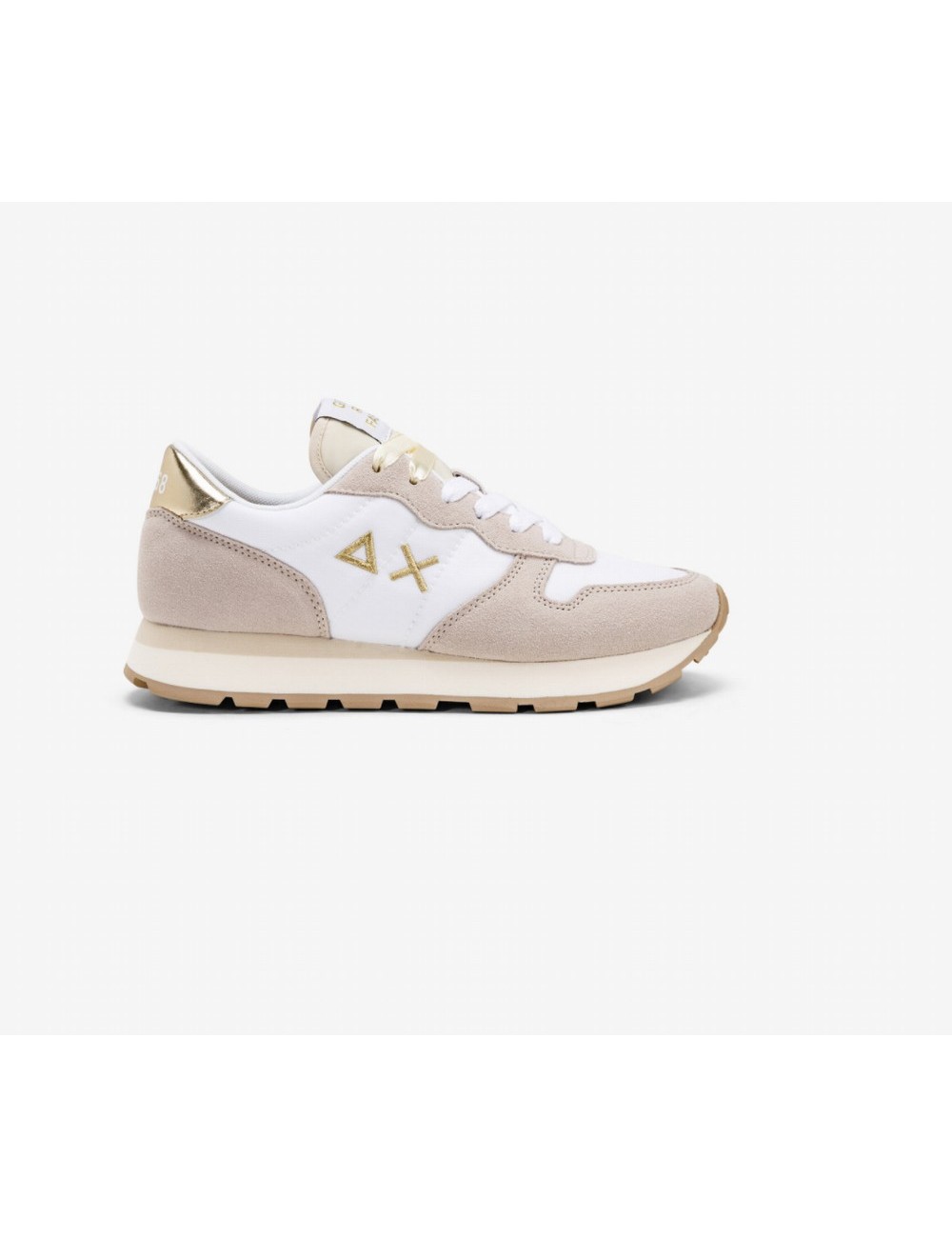 WOMEN'S SNEAKERS SUN 68 ALLY GOLD WHITE