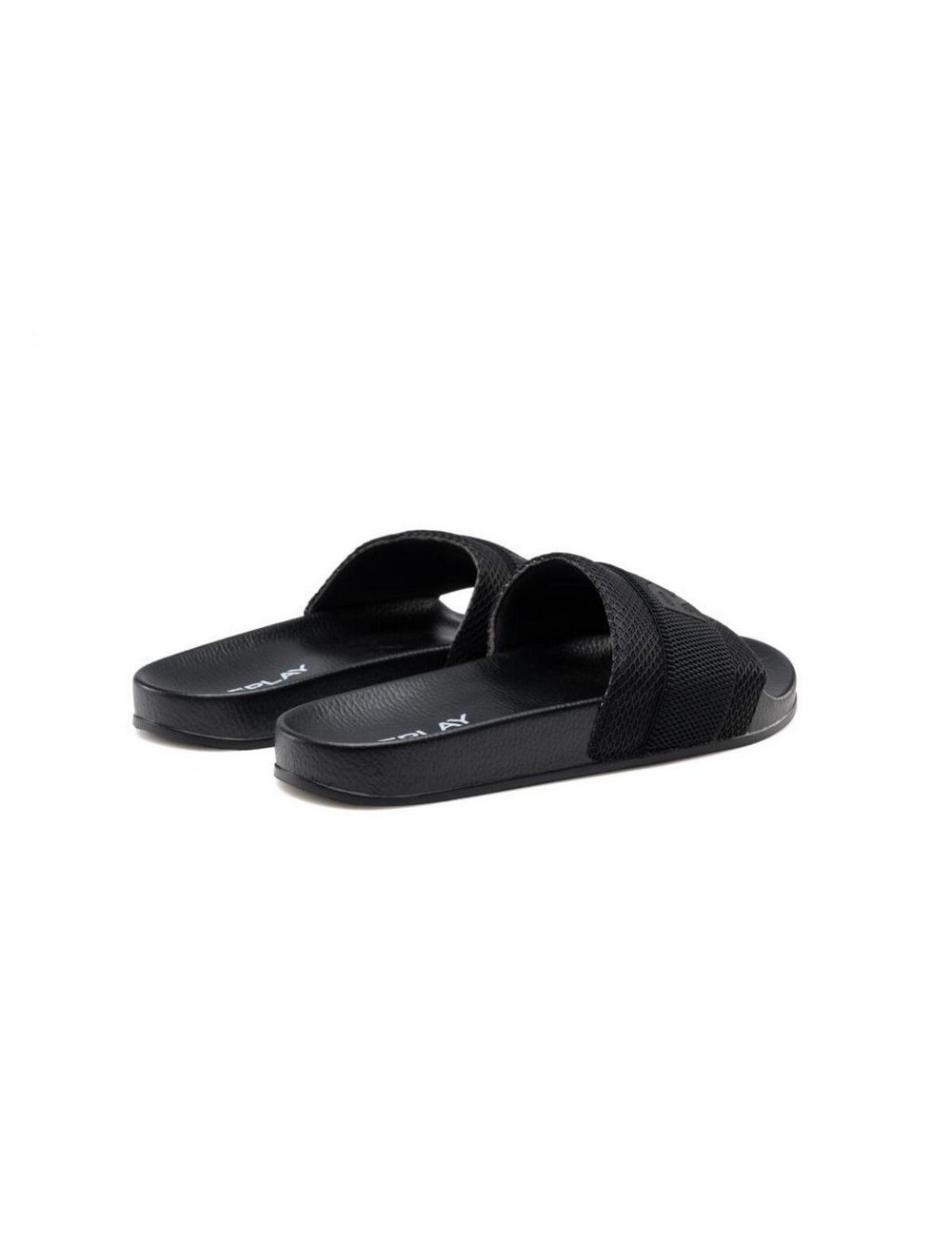 REPLAY UP NETWORK BLACK MEN'S FLIP-FLOPS