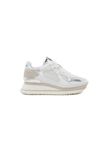 WOMEN'S SNEAKERS REPLAY LUCILLE GLAM WHITE