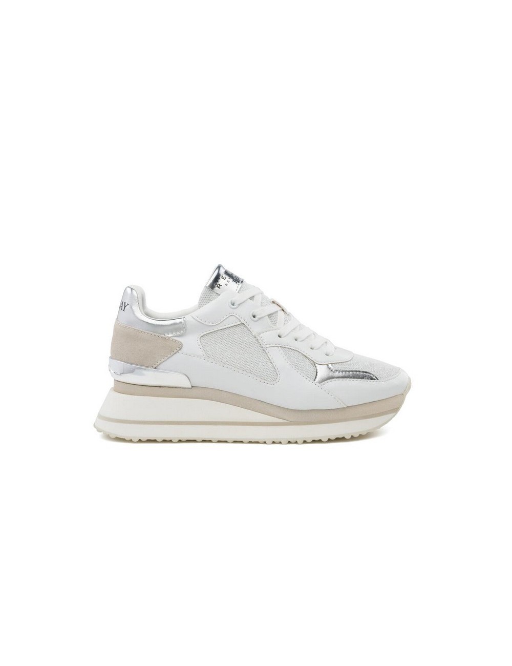 WOMEN'S SNEAKERS REPLAY LUCILLE GLAM WHITE