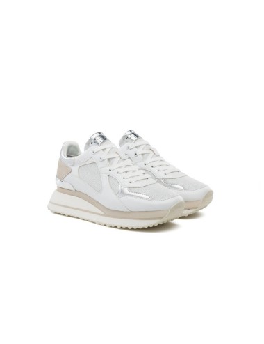 WOMEN'S SNEAKERS REPLAY LUCILLE GLAM WHITE