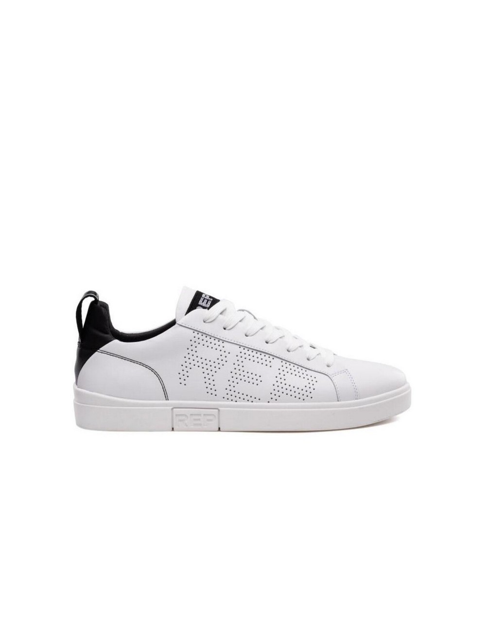 MEN'S SNEAKERS REPLAY POLARIS PERF WHITE BLACK