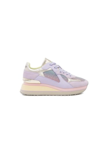 SNEAKERS MUJER REPLAY LUCILLE NATURAL LILLAC