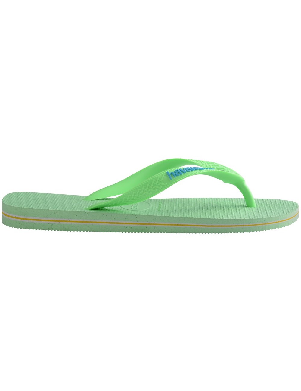 CHANCLAS HAVAIANAS BRASIL LOGO GREEN GARDEN