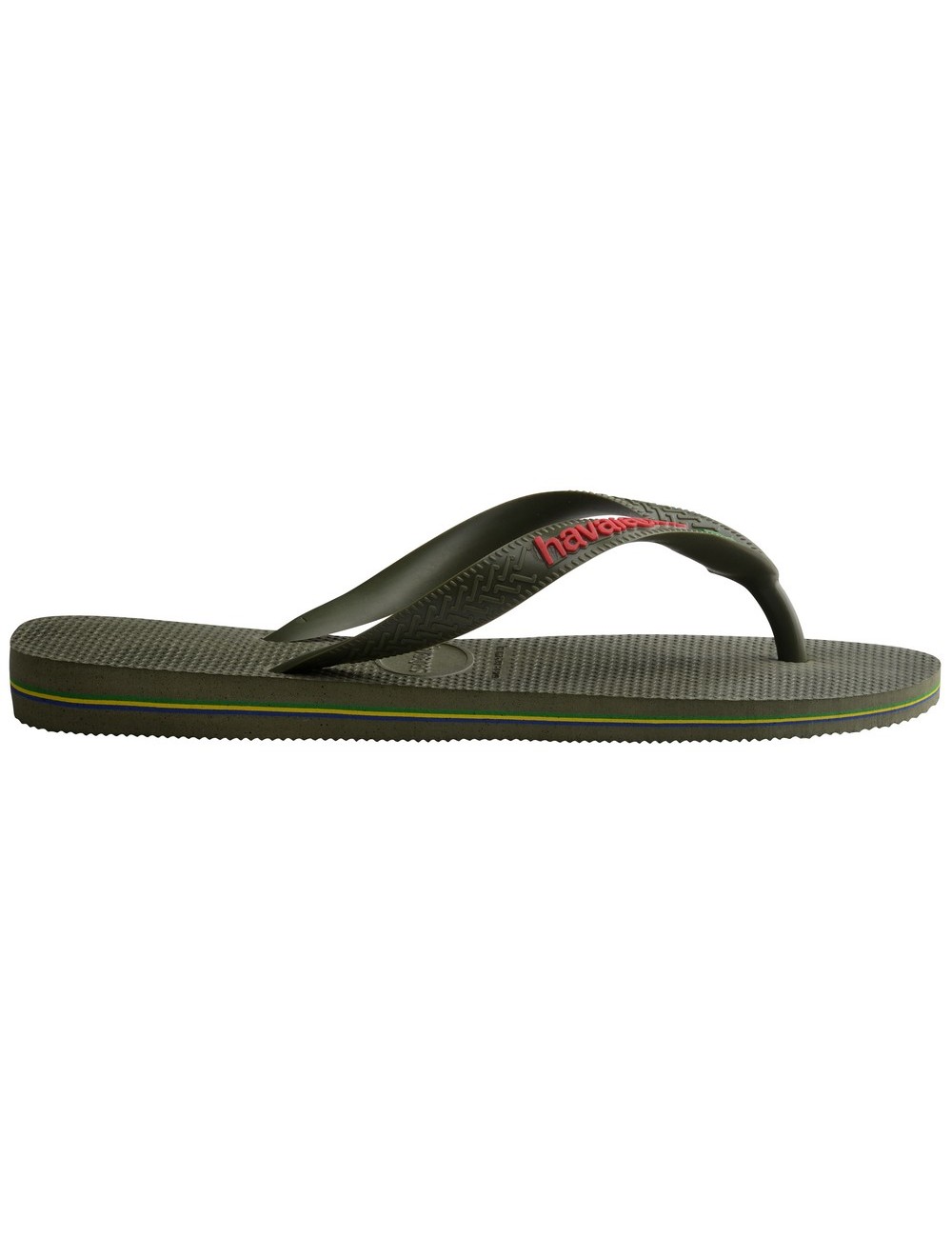 CHANCLAS HAVAIANAS BRASIL LOGO GREEN