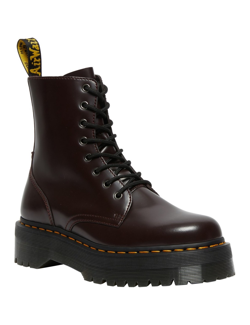 BOTAS UNISEX DR MARTENS JADON BURGUNDY SMOOTH