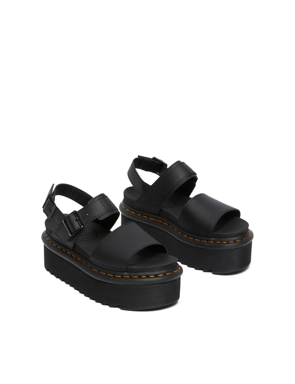 Dr. Martens Voss Quad Black Hydro Sandals