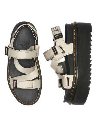 DR MARTENS KIMBER WARM SAND WEBBING HYDRO LEATHER SANDALS