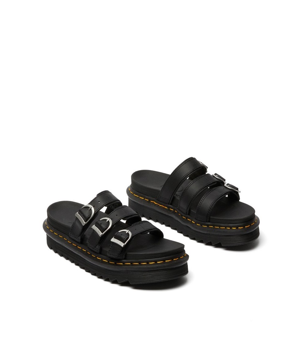 Sandals Dr. Martens Blaire Slice Black Hydro