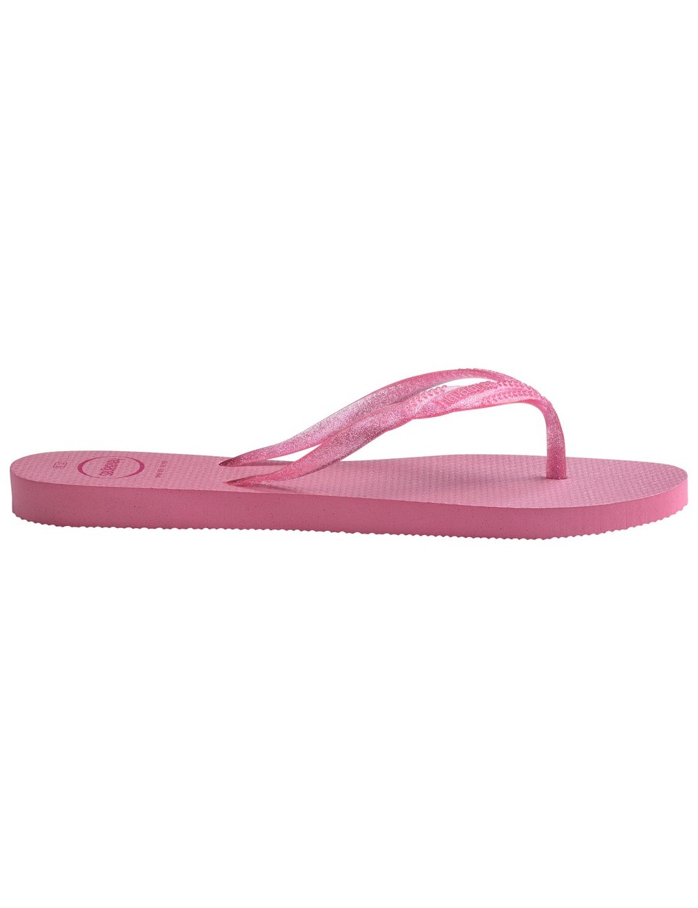 HAVAIANAS FANTASIA GLOSS CRYSTAL ROSE FLIP-FLOPS