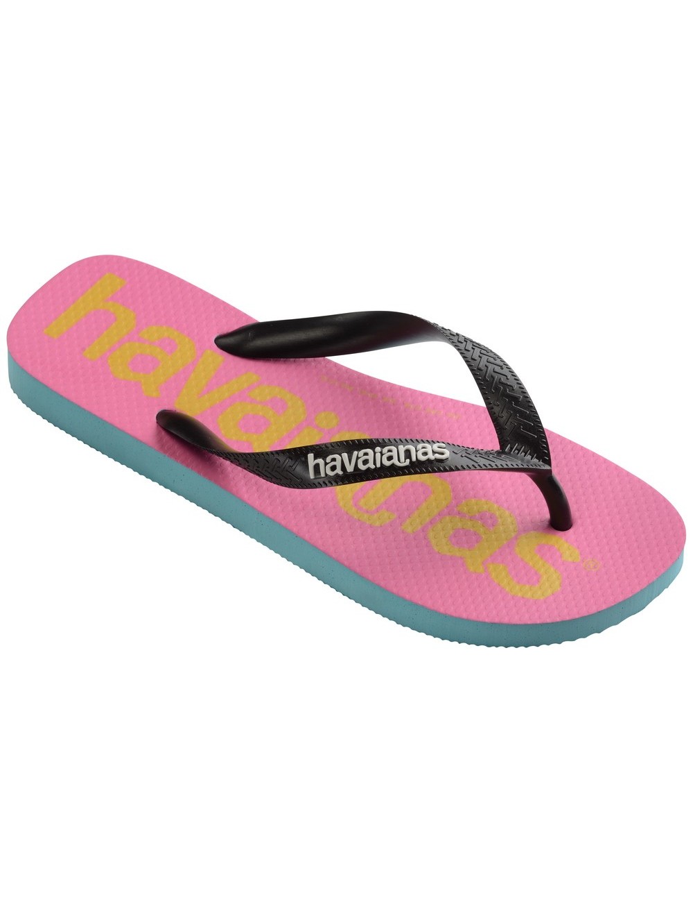 HAVAIANAS TOP LOGOMANIA 2 BLUE FLIP FLOPS