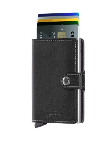 Portofoliu original Miniwallet Secret Negru