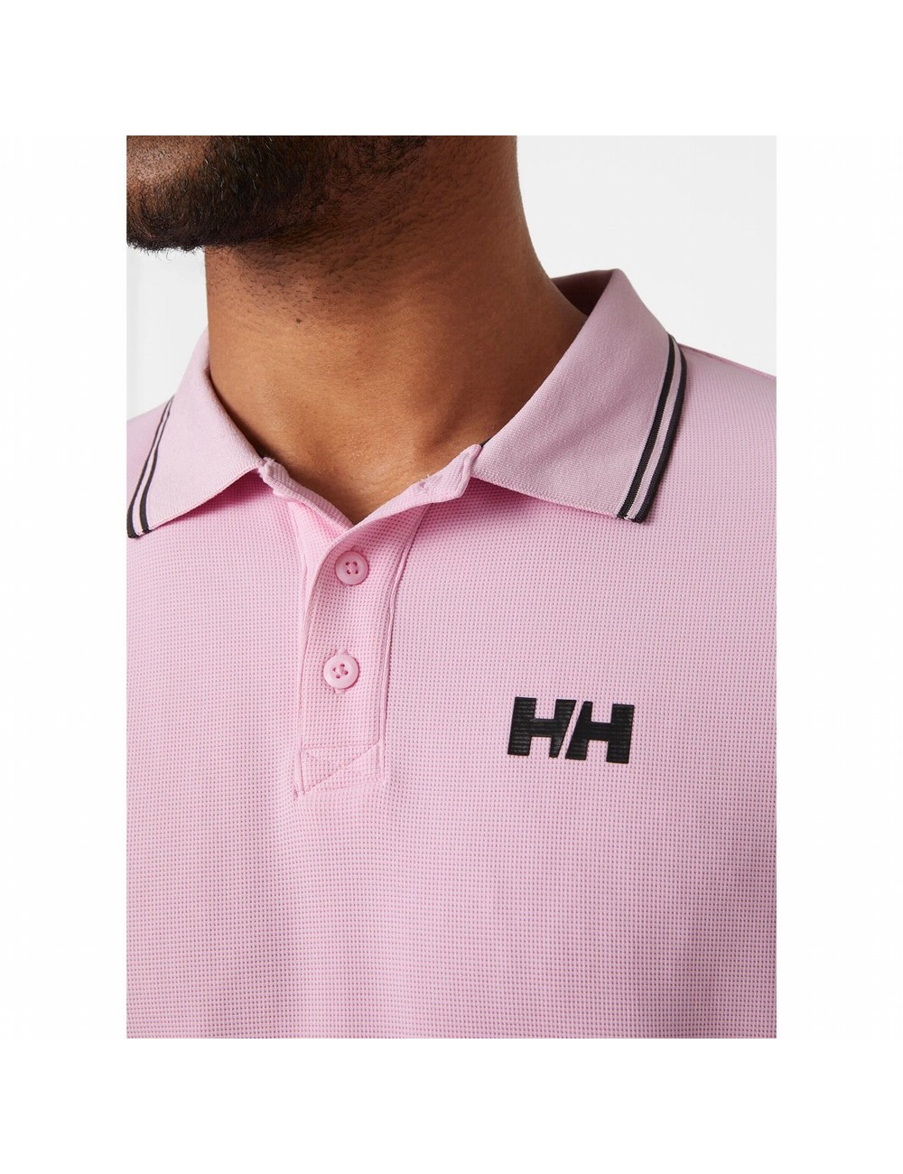 POLO HOMBRE HELLY HANSEN KOS PINK SORBET