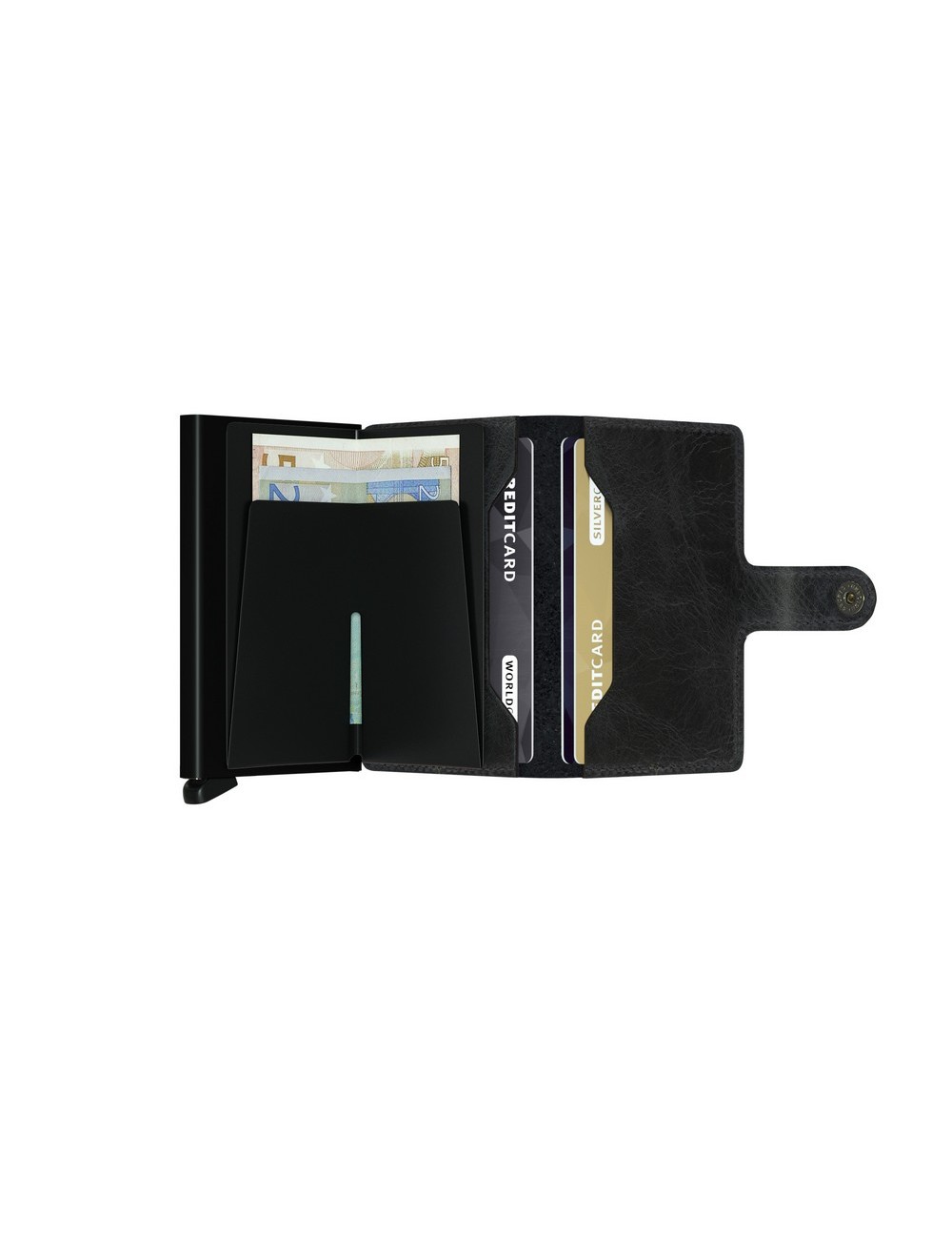 Portfelj Secrid MiniWallet Vintage Black