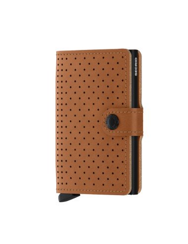 Portofoliu secret de coniac mini -wallet perforat