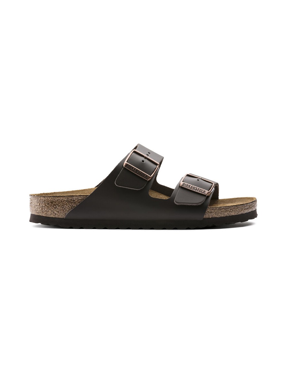 BIRKENSTOCK ARIZONA NL DARK BROWN REGULAR SANDALS