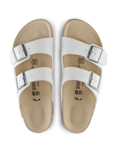 BIRKENSTOCK ARIZONA BF WHITE REGULAR SANDALS