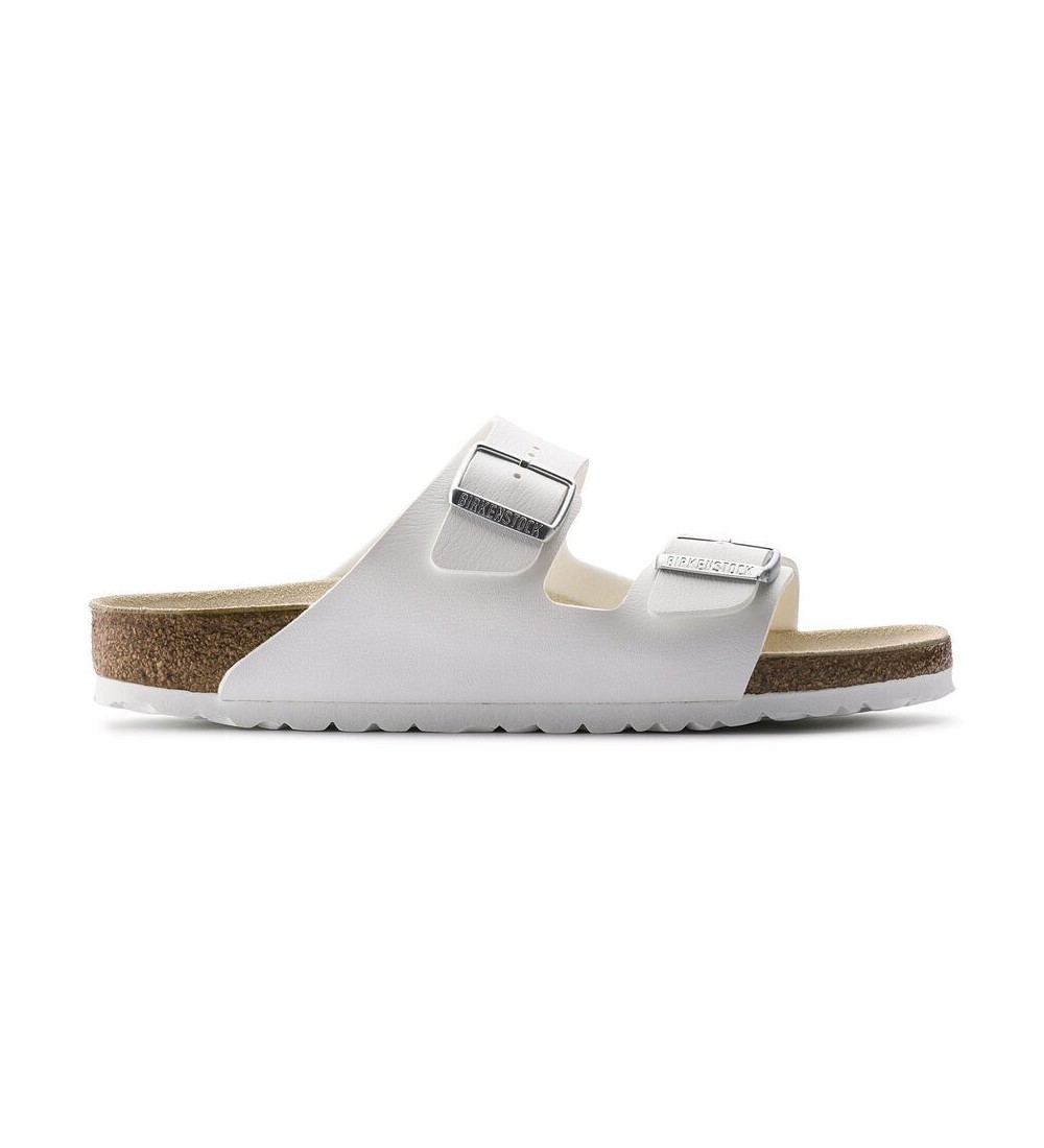 BIRKENSTOCK ARIZONA BF WHITE REGULAR SANDALS