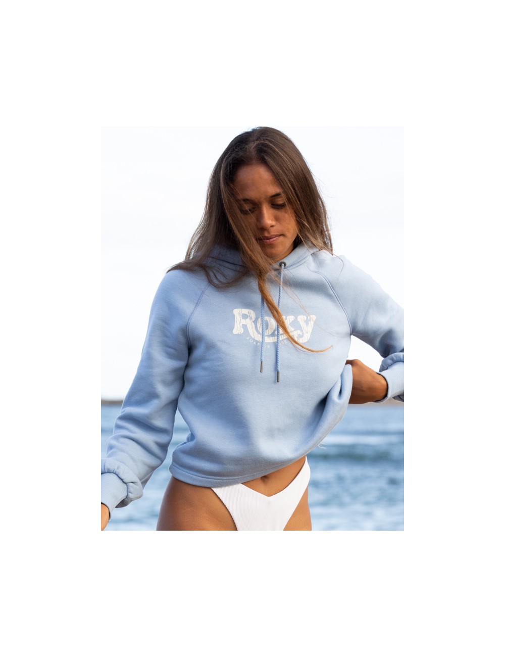 Roxy Turning Tides B Blue Sweatshirt