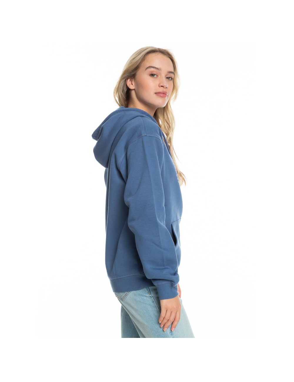 Roxy Surf Stoked Hoodie Hanorac periat la albastru