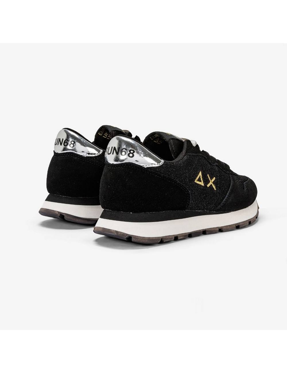 SNEAKERS SUN68 ALLY GLITTER NEGRO