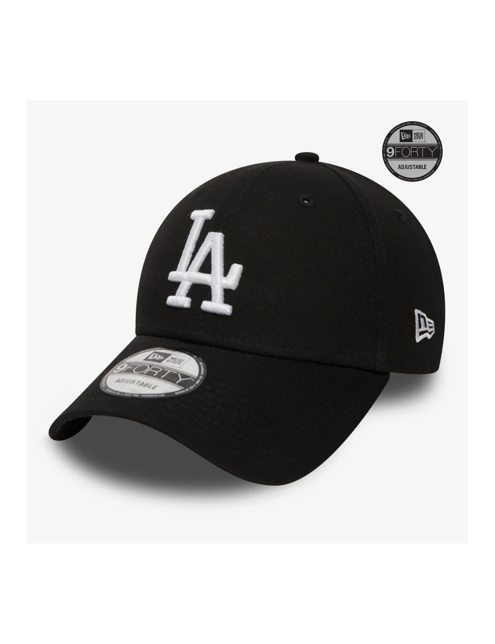 NEW ERA LA DODGERS ESSENTIAL BLACK 9FORTY CAP