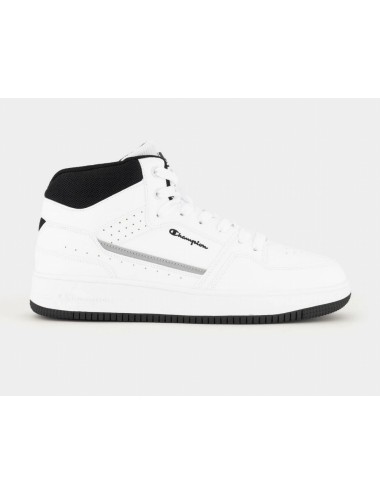 CHAMPION MID CUT REBOUND EVOLVE MID BLACK AND WHITE SNEAKERS