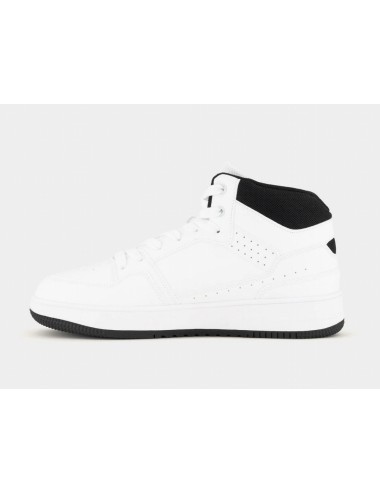 CHAMPION MID CUT REBOUND EVOLVE MID BLACK AND WHITE SNEAKERS