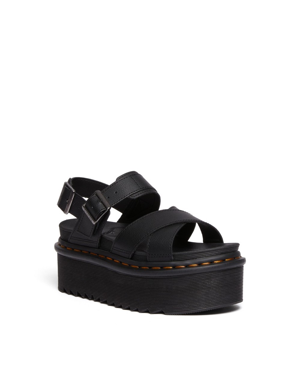 Dr. Martens Voss II Quad Black Athena Sandals