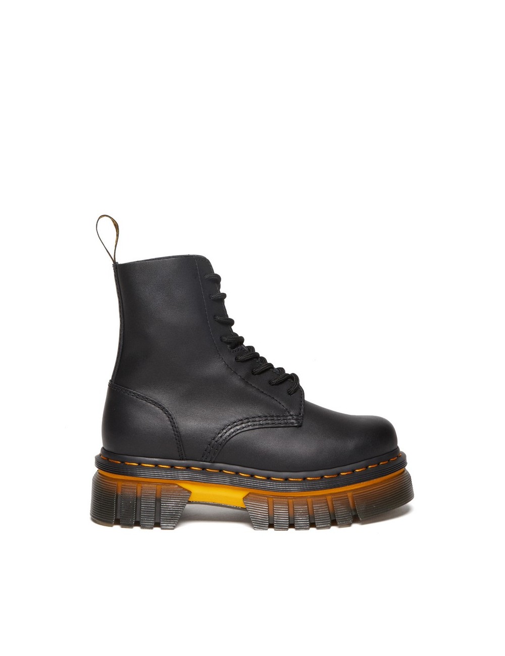 Dr Martens Audrick Boot Boot Boots Black Pulished Lucido Cizme