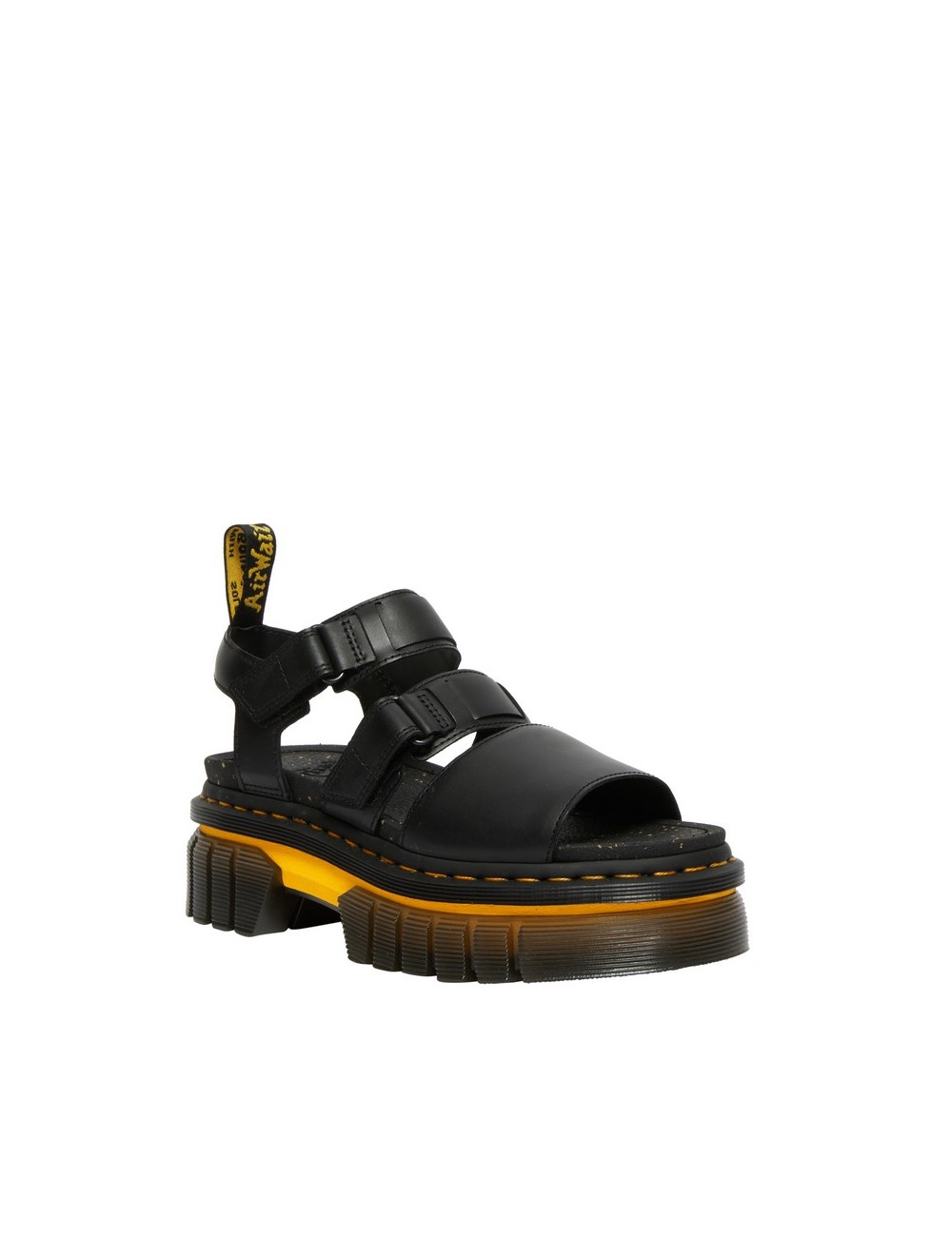 DR MARTENS RICKI 3 szíj szandál fekete Lucid (Timbo) szandál