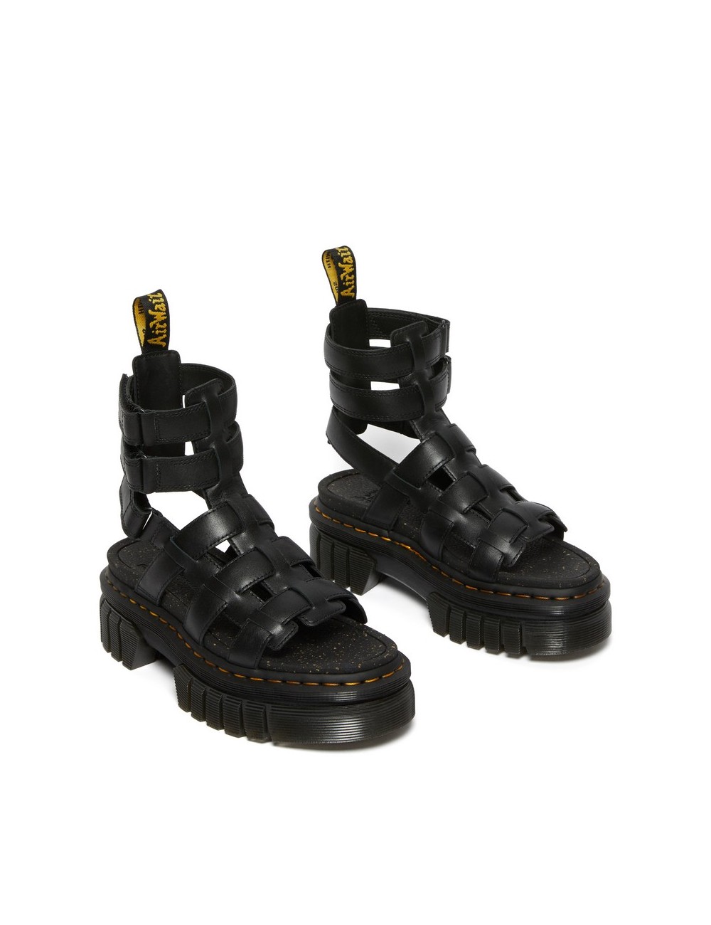 Sandale Dr Martens Ricki Gladiator Black Nappa Lux