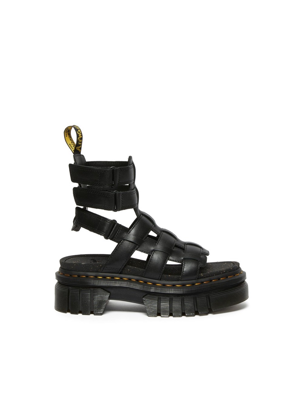 Sandale Dr Martens Ricki Gladiator Black Nappa Lux