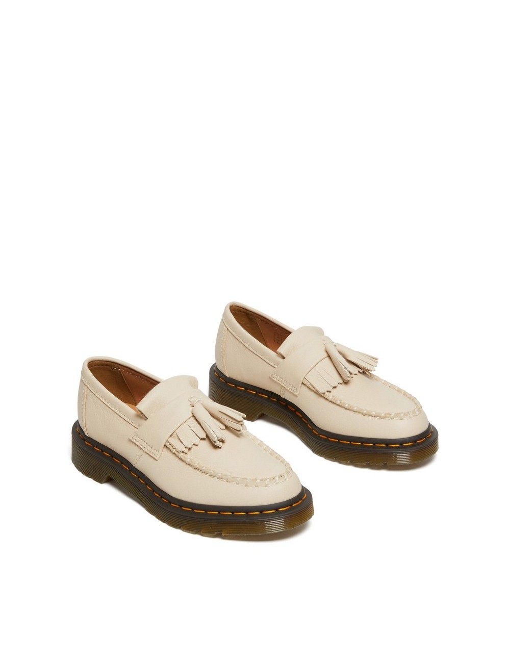 DR MARTENS ADRIAN PARCHMENT BEIGE VIRGINIA LOAFERS