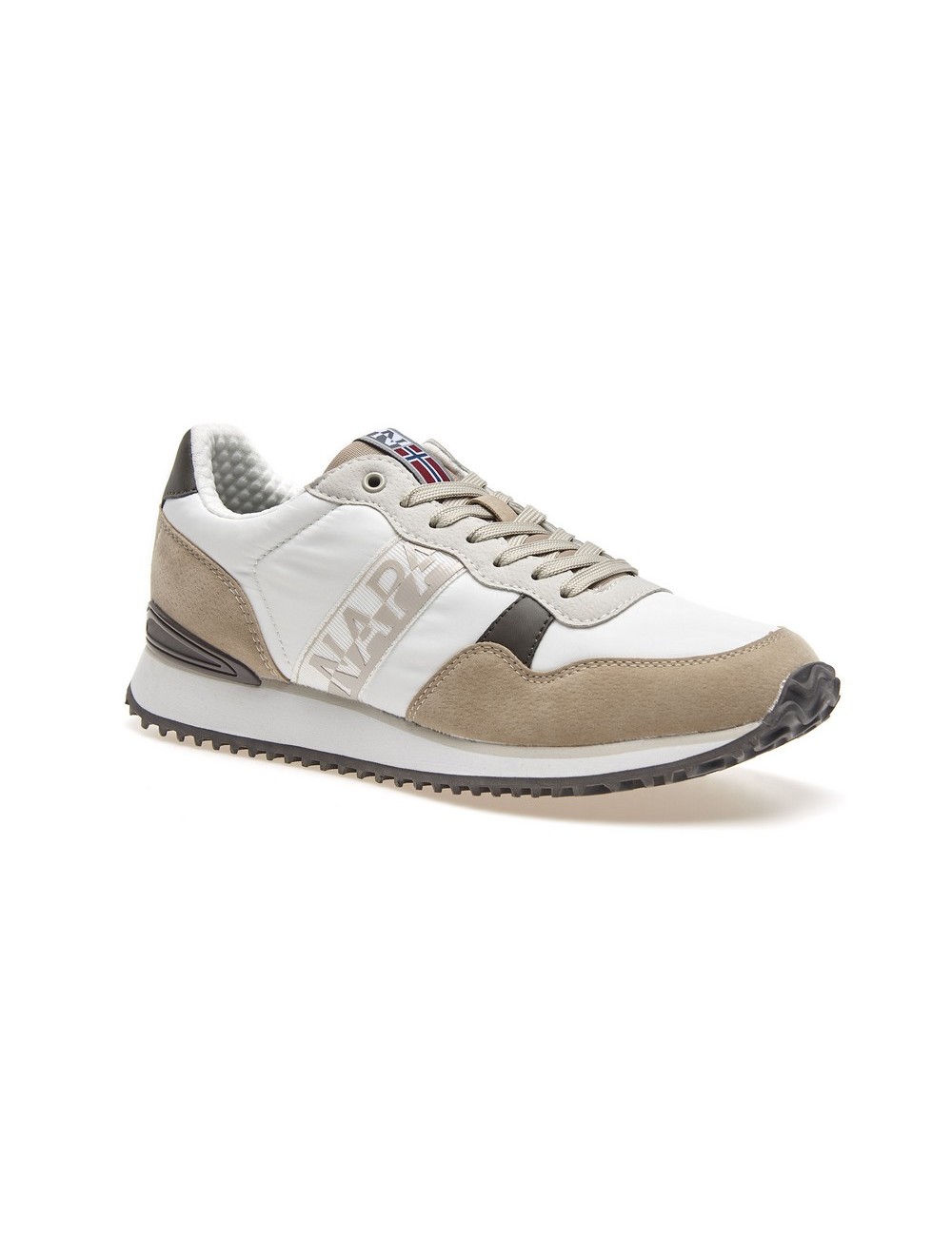 SNEAKER NAPAPIJRI MAN RUNNING S3COSMOS01/NYP WHITE/BEIGE