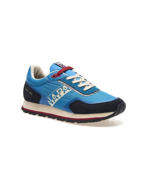 NAPAPIJRI MAN SUEDE/NYLON RUNNING SHOES S3LOTUS01/SUN AVIO display picture 3