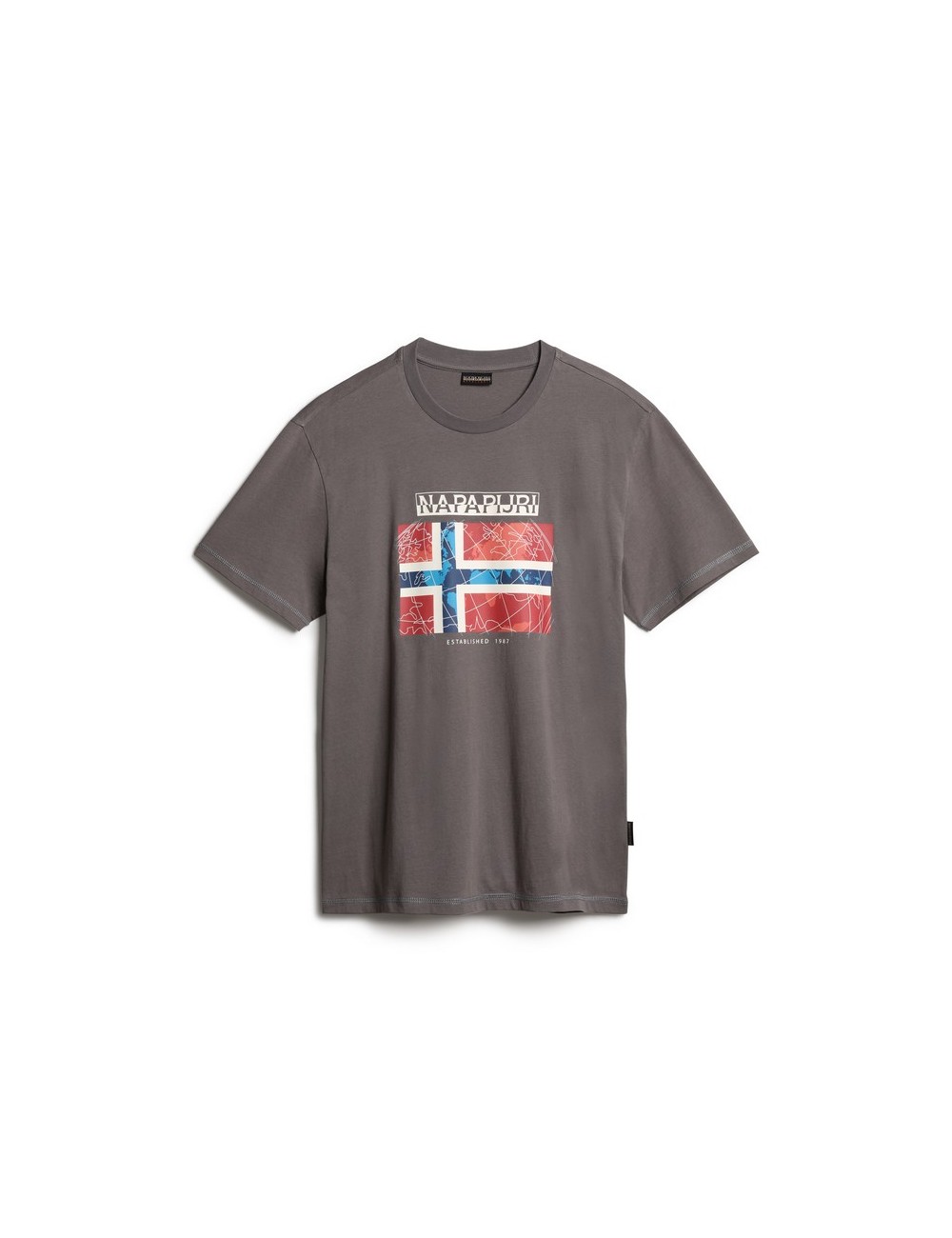 Tricou Napapijri S-Irro Granit