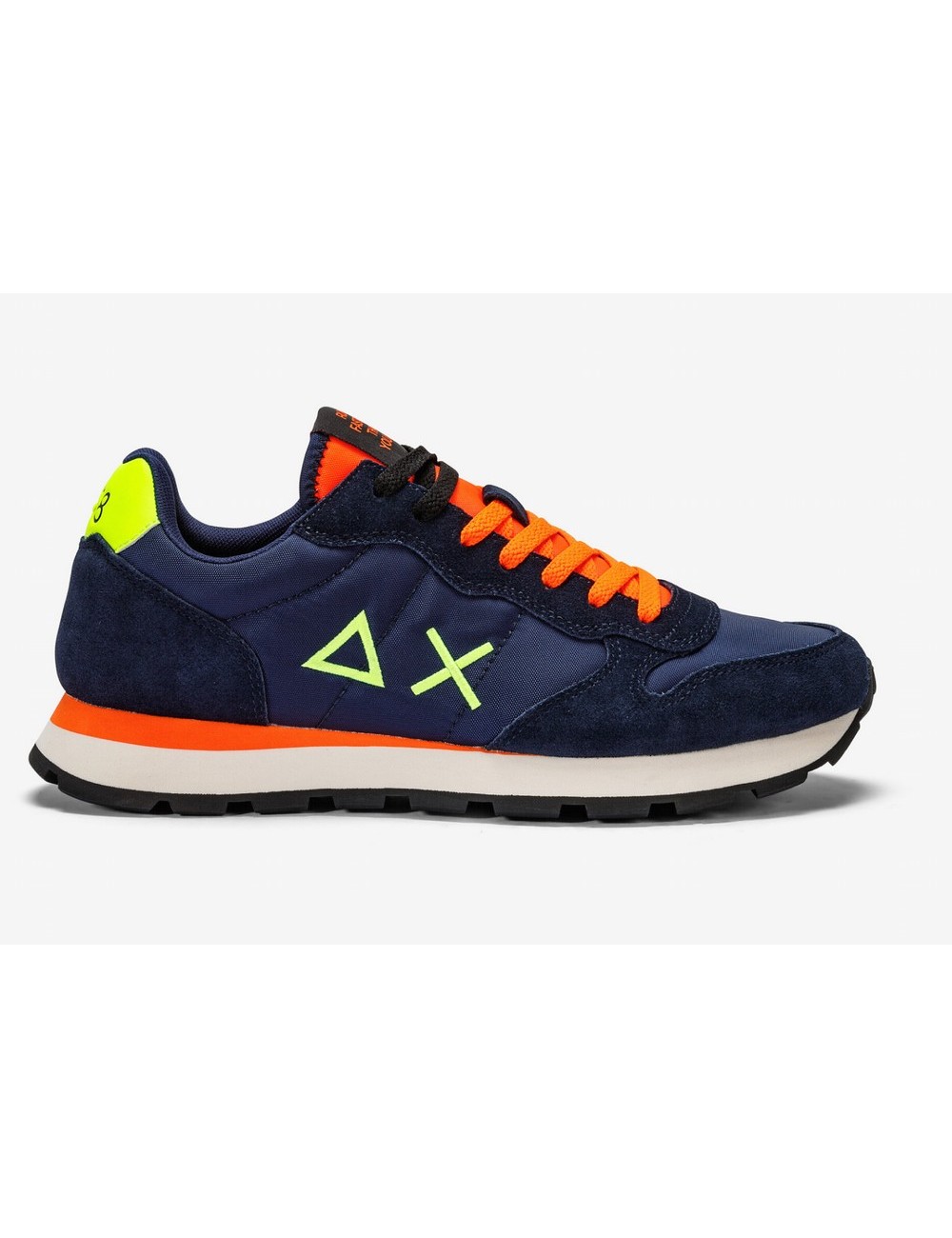 SNEAKERS TOM SOLID FLUO NAVY BLUE
