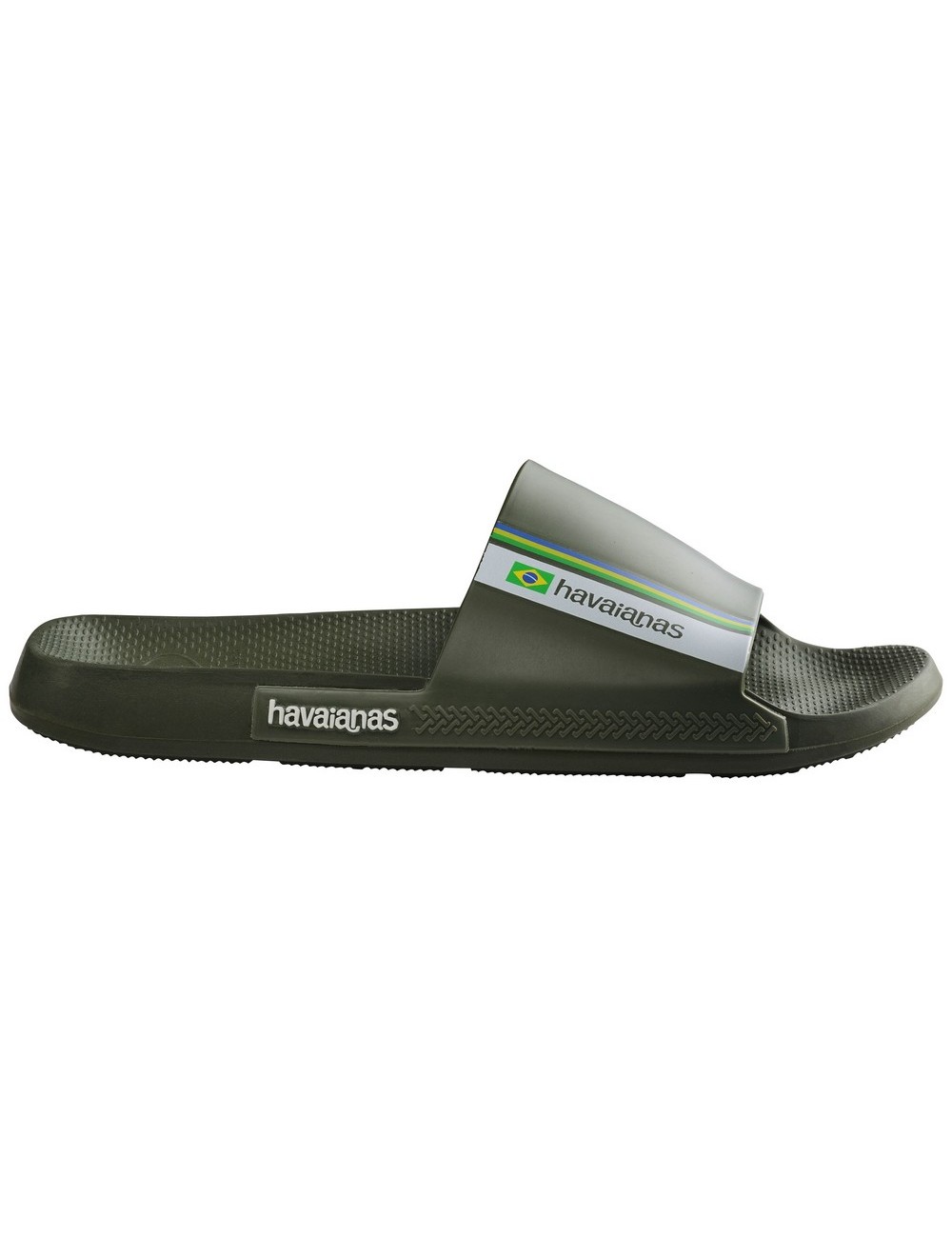 CHANCLAS HAVAIANAS SLIDE BRASIL GREEN