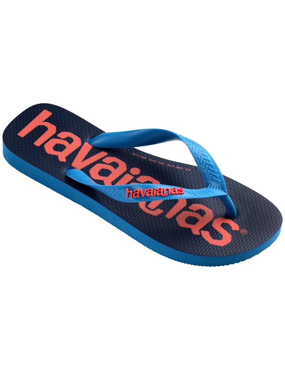 CHANCLAS HAVAIANAS TOP LOGOMANIA 2 TURQUOISE