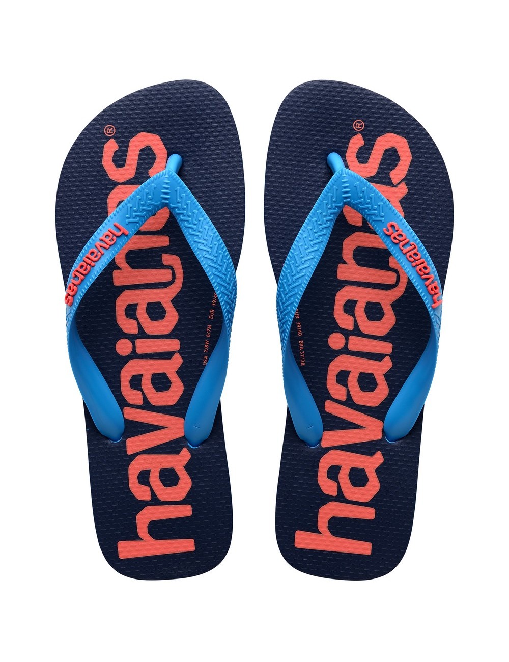 CHANCLAS HAVAIANAS TOP LOGOMANIA 2 TURQUOISE