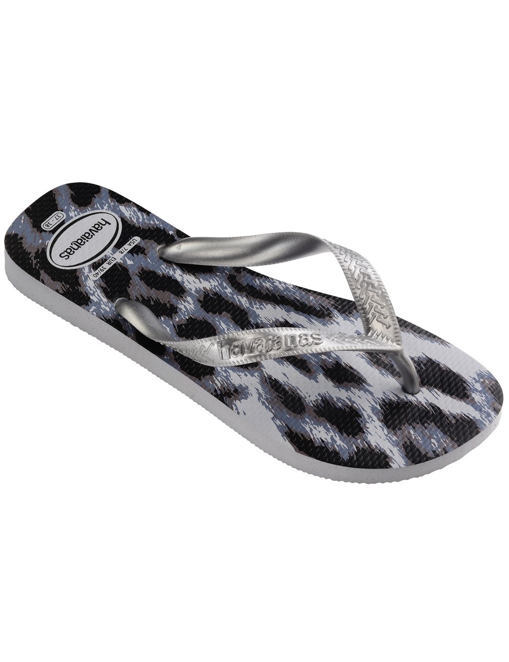 CHANCLAS HAVAIANAS TOP ANIMALS GREY SILVER/ICE GREY