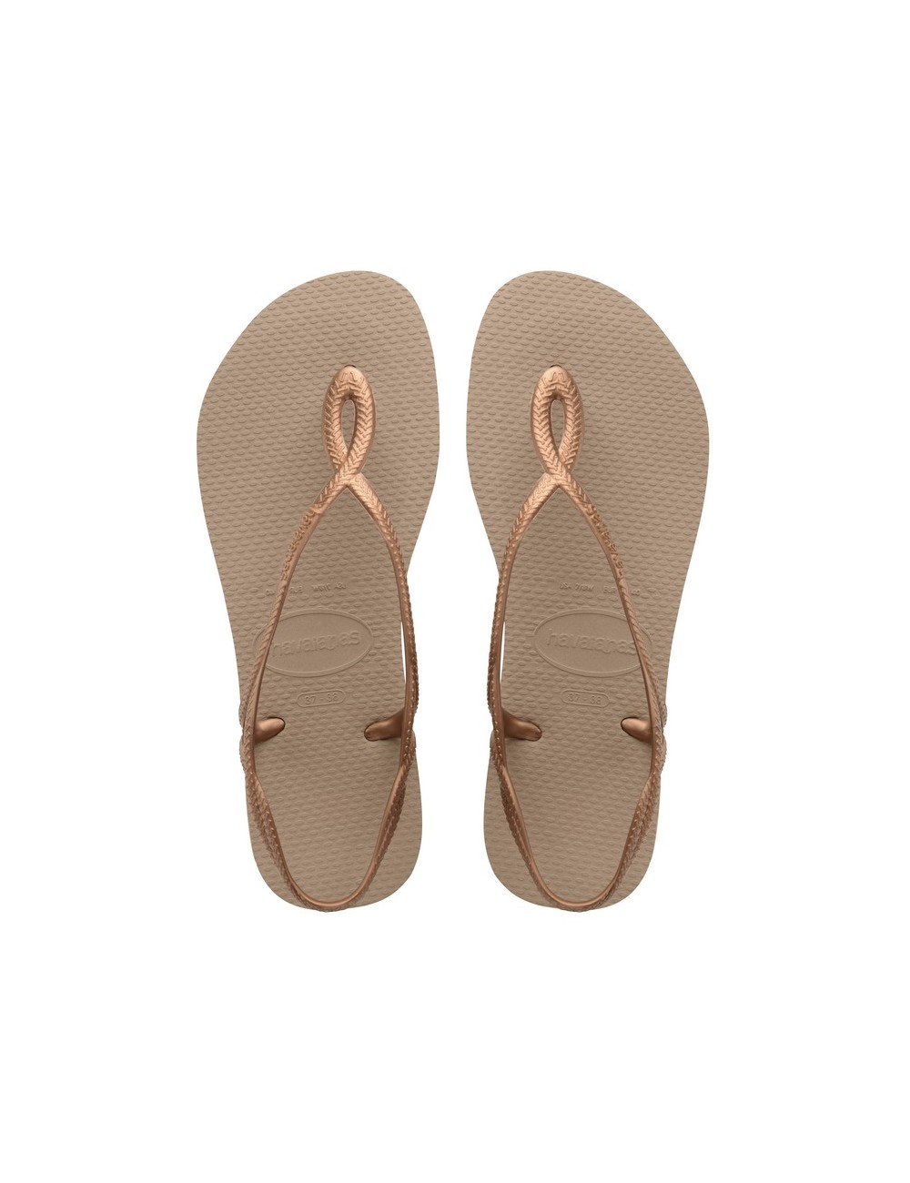 Havaianas Luna Rose Gold Chanclas