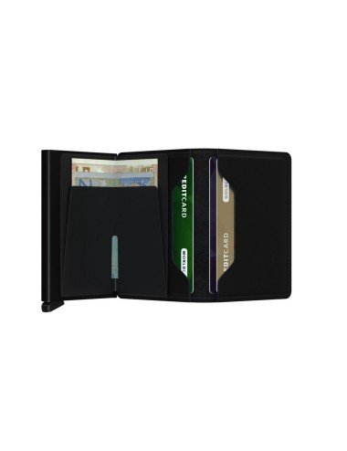 Slimwallet mat crni novcanik