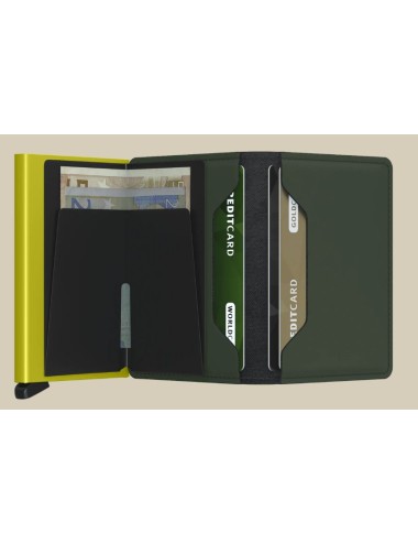 Portfolio Secrid Slimwallet Matte Green & Lime