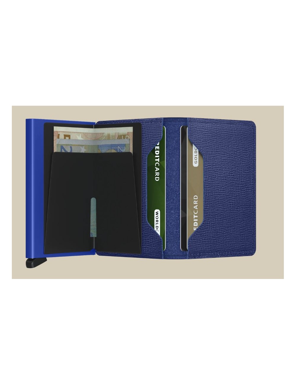 Slimwallet Cobalt Secrid portfelj