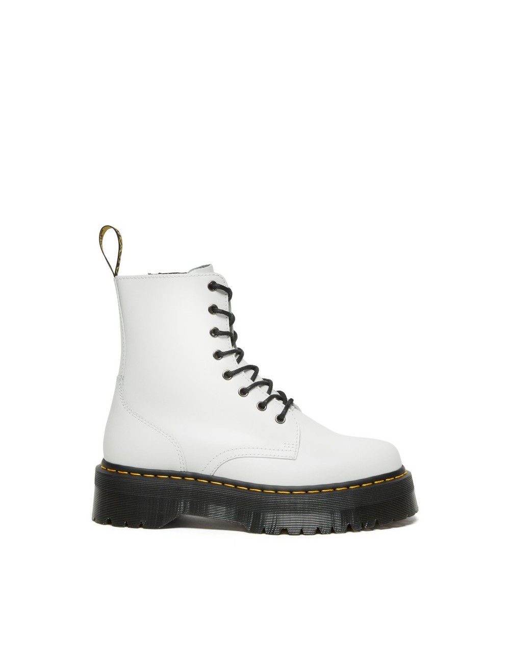 Dr Boots. Martens Jadon White lustruit unisex neted