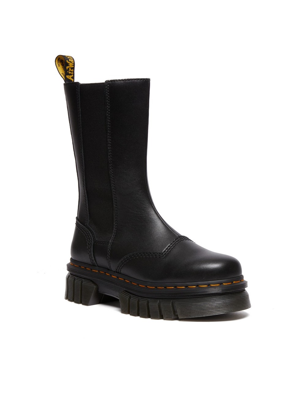 BOTAS DR. MARTENS AUDRICK CHELSEA TALL BLACK NAPPA LUX MUJER