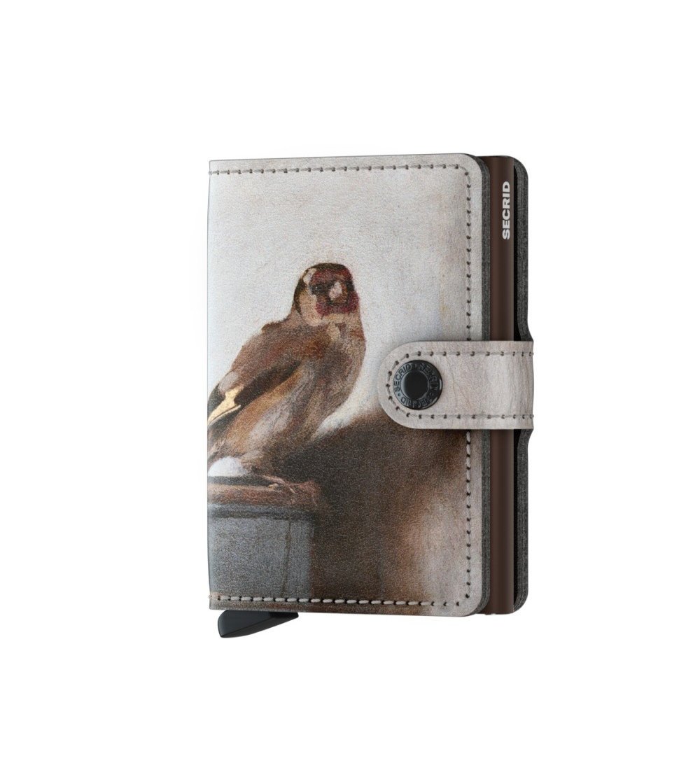 SECRID ART MAURITSHUIS GOLDFINCH MINIWALLET