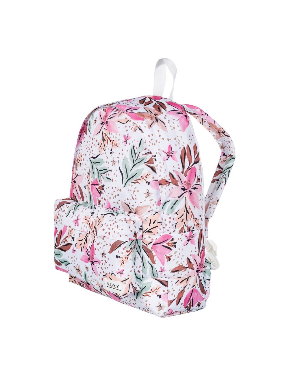 MOCHILA ROXY SUGAR BABY PRINT WHITE HAPPY TROPICAL SWIM